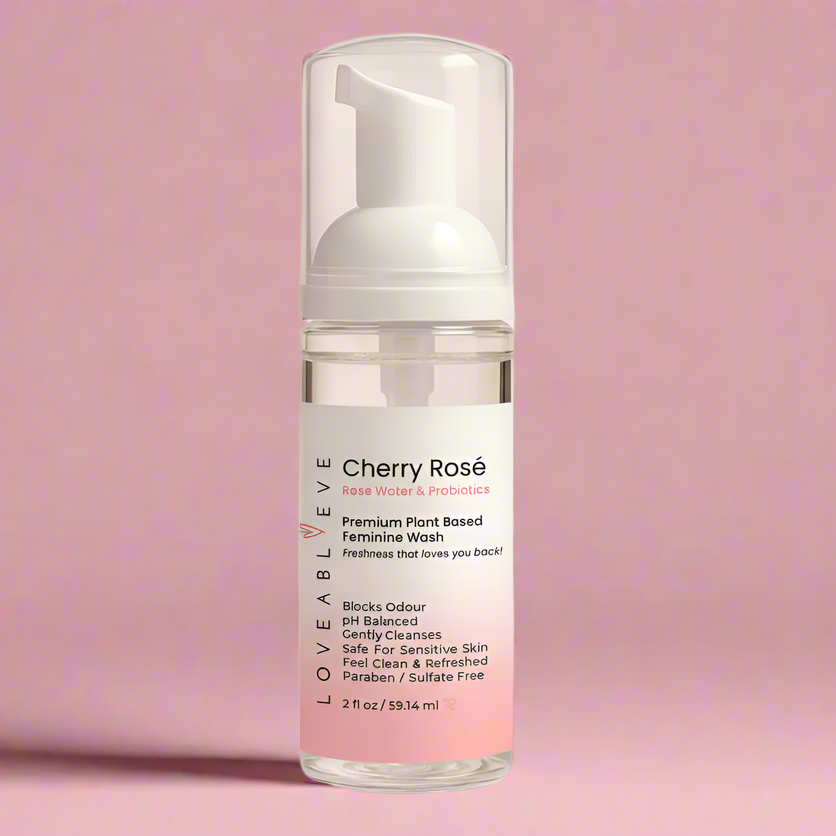 loveable eve Cherry Rose feminine intimate body wash